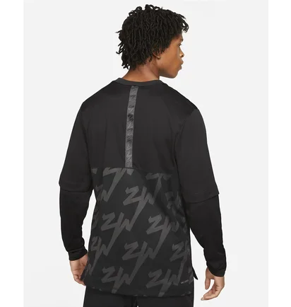 Лонгслів чоловічий Nike Mens Long-Sleeve Shooting Shirt Black DJ5871-010