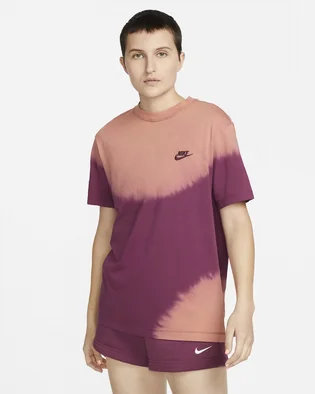 Футболка женская Nike T-Shirt Sportswear Essentials+ Peach/Violet DX7912-642