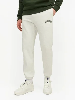 Штаны мужские Jack & Jones Jpstgordon Jjjosh Ln White 12254528-WHITEMELANGE