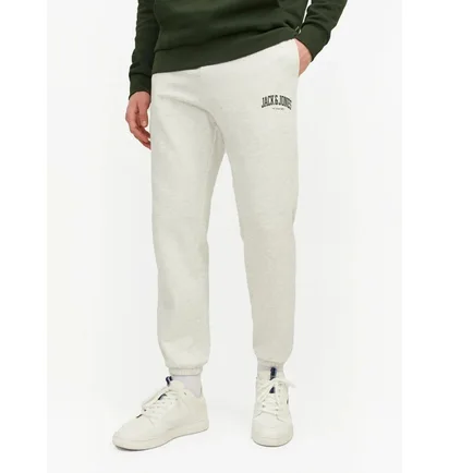 Штаны мужские Jack & Jones Jpstgordon Jjjosh Ln White 12254528-WHITEMELANGE
