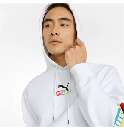 Худи мужское Puma Brand Love Multiple White 533658-02