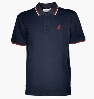 Поло мужское AUSTRALIAN 2-Stripe Pique Polo - R-Fit Blue LSUPO0005-200C