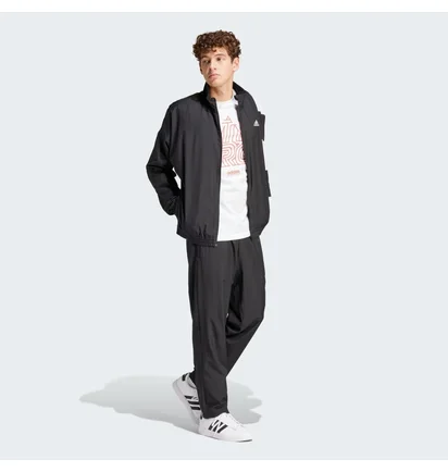 Спортивный костюм мужской Adidas Sportswear Colorblock Tracksuit Black IP1613