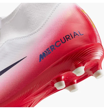 Бутси дитячі Nike Zoom Mercurial Superfly 10 Academy Fg/Mg White/Pink HM8956-600