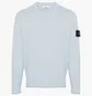 Лонгслів чоловічий Stone Island 502B0 Stocking Stitch Cotton Crewkneck Knit Light Blue 1015502B0-V0041