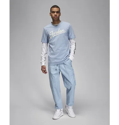 Футболка мужская Air Jordan T-Shirt Flight Mvp Light Blue FN5958-436