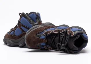 Черевики чоловічі Adidas Yeezy 500 High Brown/Blue FY4269