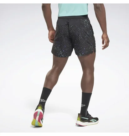 Шорты мужские Reebok Strength Allover Print Shorts Black Hg4070