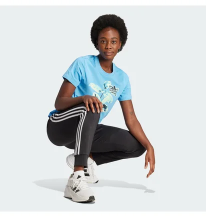 Футболка женская Adidas Beach Graphic Light Blue IS1230