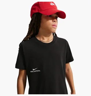 Футболка детская Nike Sportswear Older Kids T- Shirt Black II0392-010