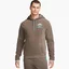 Худі чоловіче Nike Trail Mount Blanc Brown Dr2582-004