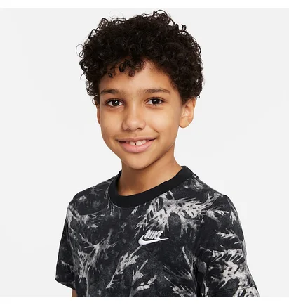 Футболка детская Nike T-Shirt Camo/Grey DQ3857-010