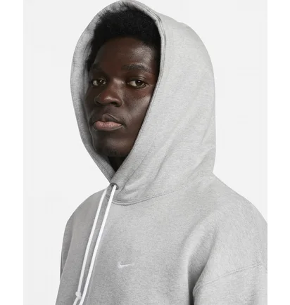Худи мужские Nike Solo Swoosh Hoodie Grey DX1355-063