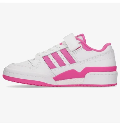 Кроссовки детские Adidas Forum Low J White/Pink FY7967