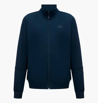 Кофта мужская Arena Brushed F/Z Jacket Blue 007682-700