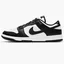 Кросівки чоловічі Nike Dunk Low Retro Black/White Dd1391-100