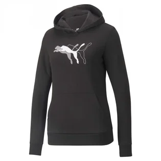 Худі жіноче Puma Power Graphic Hoodie Tr Black 847114-01