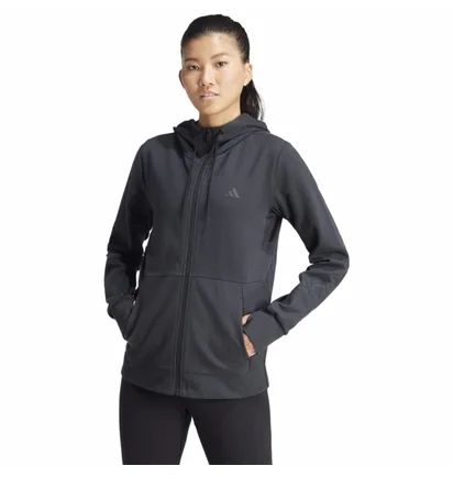 Толстовка жіноча Adidas Fz Hd Black IM5369