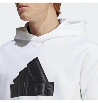 Худі чоловіче Adidas Future Icons Badge Of Sport Hoodie White Ic3746