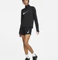 Шорты женские Nike Swoosh Black Dx1031-010