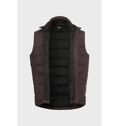 Жилетка чоловіча Jack Wolfskin Ather Down Brown 1207691D-0108