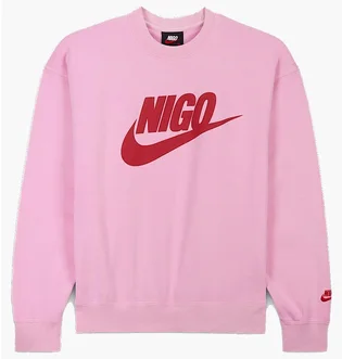 Свитшот мужской Nike X Nigo MenS Fleece Crew Pink FV5941-621