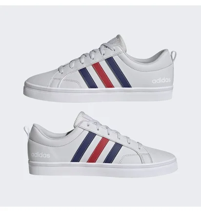 Кроссовки мужские Adidas Vs Pace 2.0 Lifestyle Skateboarding 3-Stripes Branding Synthetic Nubuck Shoes White Hp6013
