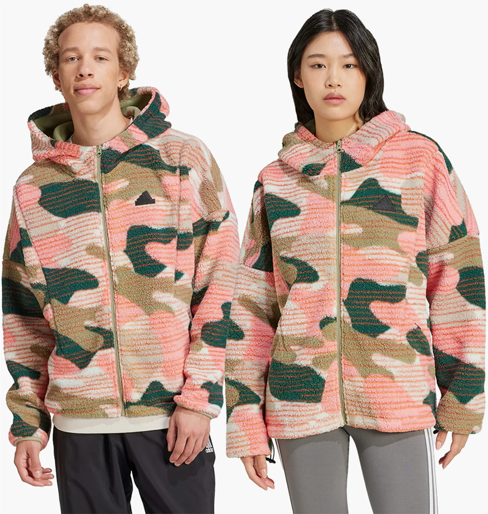 ᐉ Худі унісекс Adidas Adiclub Full-Zip Hoodie Multi JM1259