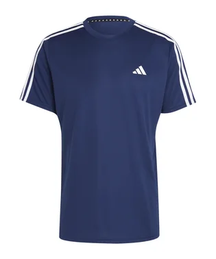 Футболка чоловіча Adidas Base 3-Stripes T-Shirt Blue IB8152