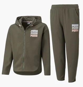Спортивний костюм дитячий Puma Alpha Olive 589238-44__589237-44