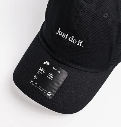 Кепка унісекс Nike Unstructured Jdi Cap Black FB5370-010