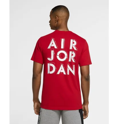 Футболка чоловіча Air Jordan Performance GFX Crew T-Shirt Red CZ8087-687