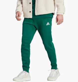 Штаны мужские Adidas Essentials Fleece Regular Tapered Joggers Green IJ8892