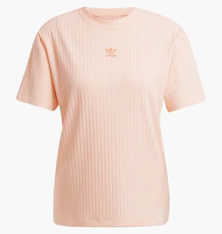 Футболка жіноча Adidas Essentials Wide Rib Beige JD1489