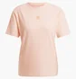 Футболка женская Adidas Essentials Wide Rib Beige JD1489