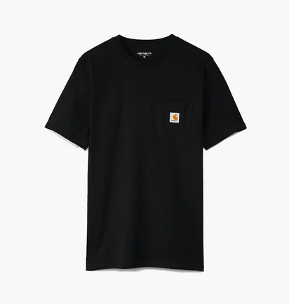Футболка мужская Carhartt Pocket T-Shirt Black I030434-89XX