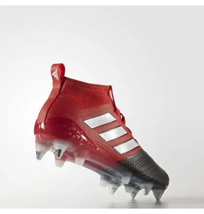 Бутсы мужские Adidas Ace 17.1 Red/Black Ba9188