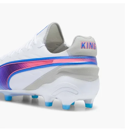 Бутсы мужские Puma King Ultimate Firm Ground/Artificial Ground Soccer Cleats White 107809-02