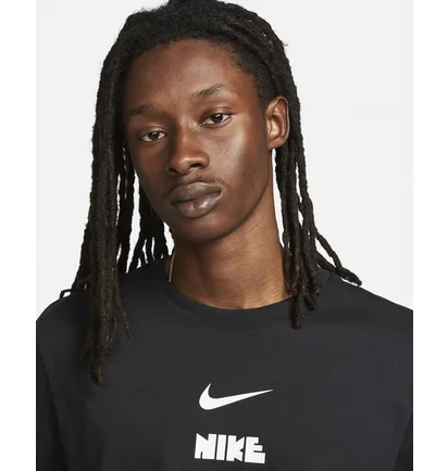 Футболка чоловіча Nike Club Logo Tee Black DZ2875-010