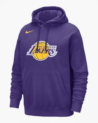 Худи мужское Nike Nba Los Angeles Lakers Club Violet DX9997-504