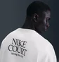 Свитшот мужской Nike Court MenS French Terry Crewneck Top White IQ6556-030