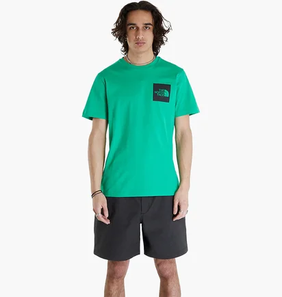 Футболка чоловіча The North Face S/S Fine Tee Green NF0A87NDPO8