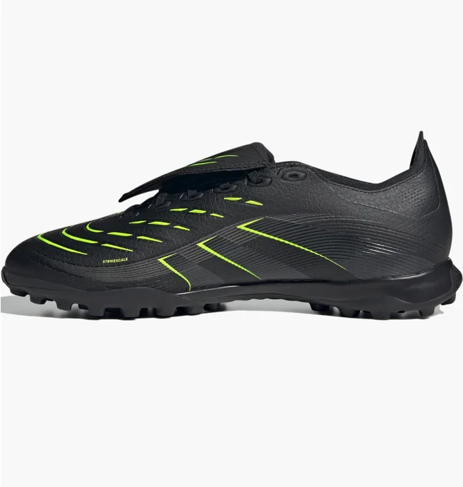 Сороконожки мужские Adidas Predator League Fold-Over Tongue Turf Black JQ1073