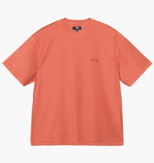 Футболка унисекс Stussy Lazy T-Shirt Peach 1140283-BORA