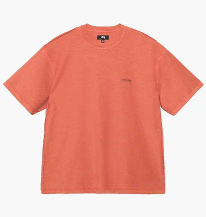 Футболка унисекс Stussy Lazy T-Shirt Peach 1140283-BORA