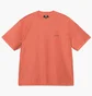 Футболка унисекс Stussy Lazy T-Shirt Peach 1140283-BORA
