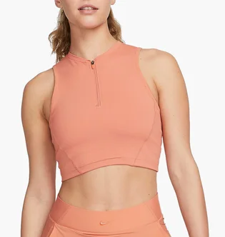 Топ жіночий Nike W Np Df Ssnl Crop Tank - Ff Peach Dm6952-824