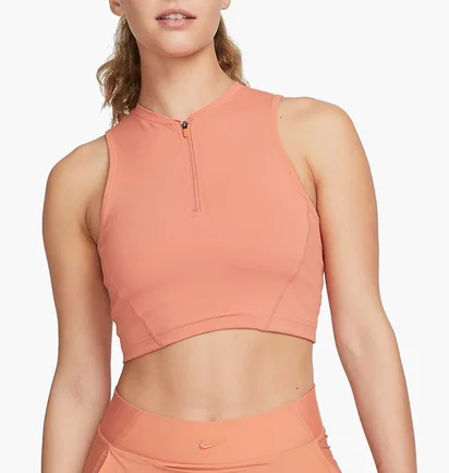 Топ женский Nike W Np Df Ssnl Crop Tank - Ff Peach Dm6952-824