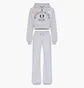 Спортивный костюм женский Ksubi College Origin Zip Hoodie & Carter Wide Trakpant Grey WSP26FL002-WSP26PA005