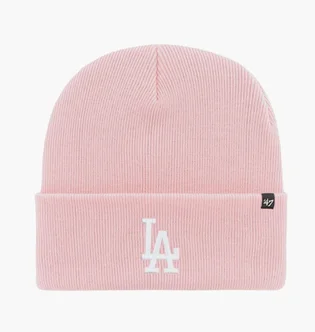 Шапка унисекс 47 Brand Mlb Los Angeles Dodgers Haymak Pink B-HYMKR12ACE-PK